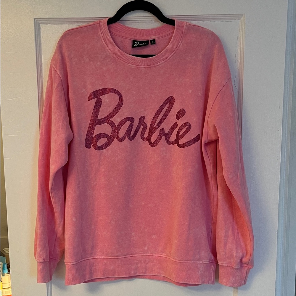 Pink Barbie Crewneck Sweatshirt
